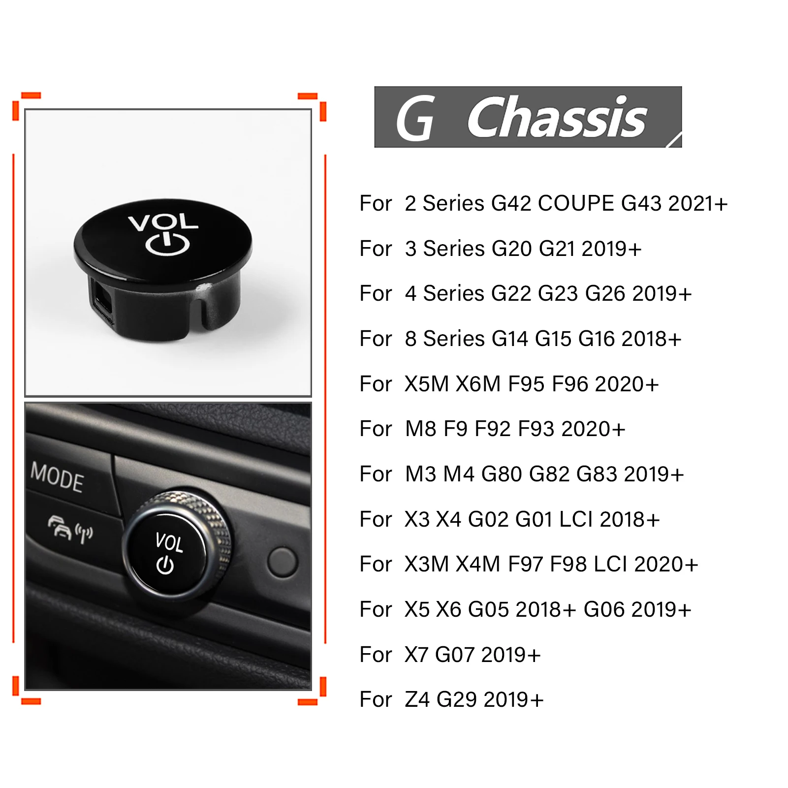 vol Button black