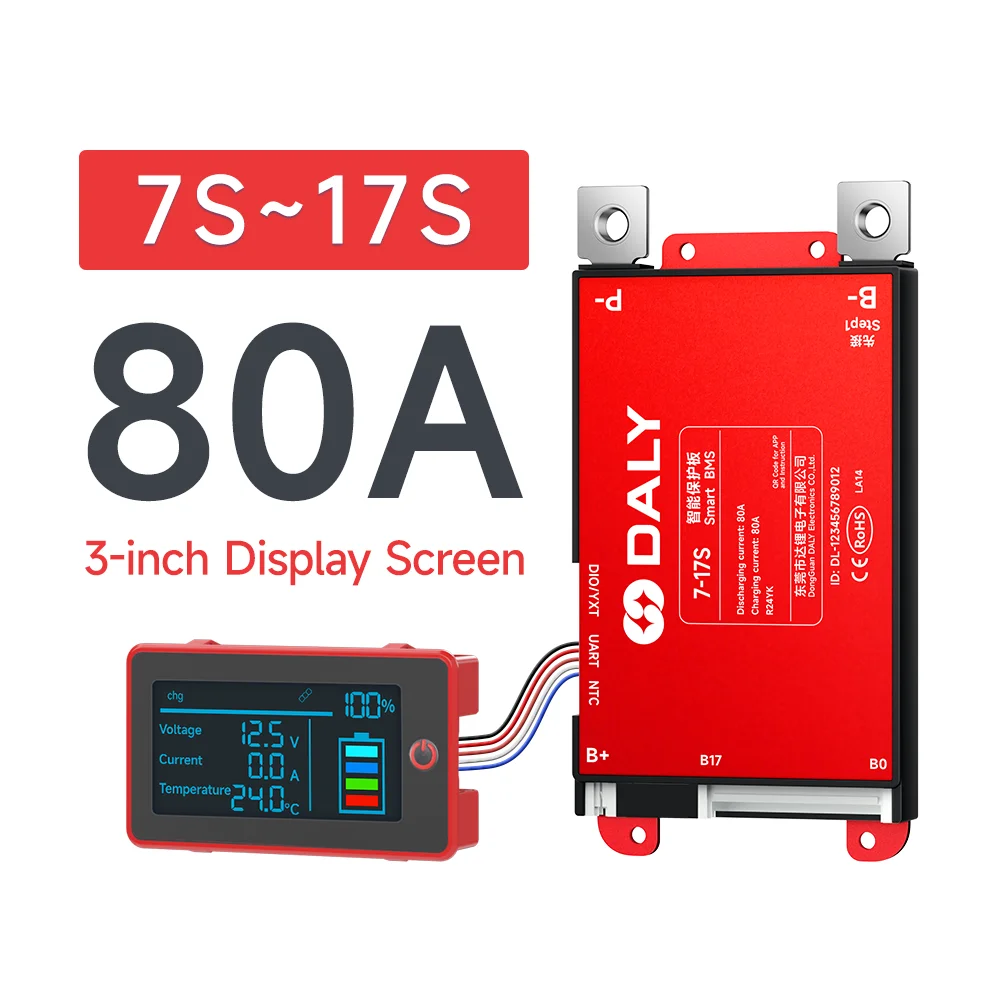 7S-17S 80A BMS LCD