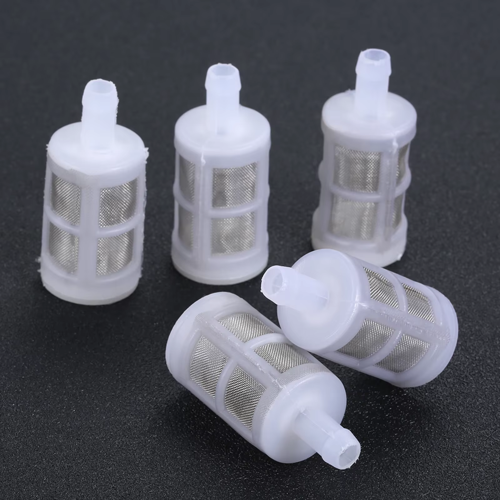 5pcs Stainless Steel Mesh Filter 8mm/12mm Screen Protect Water Purifier Hose for Garden Sprayer Car Washer Pump Breweries Clean