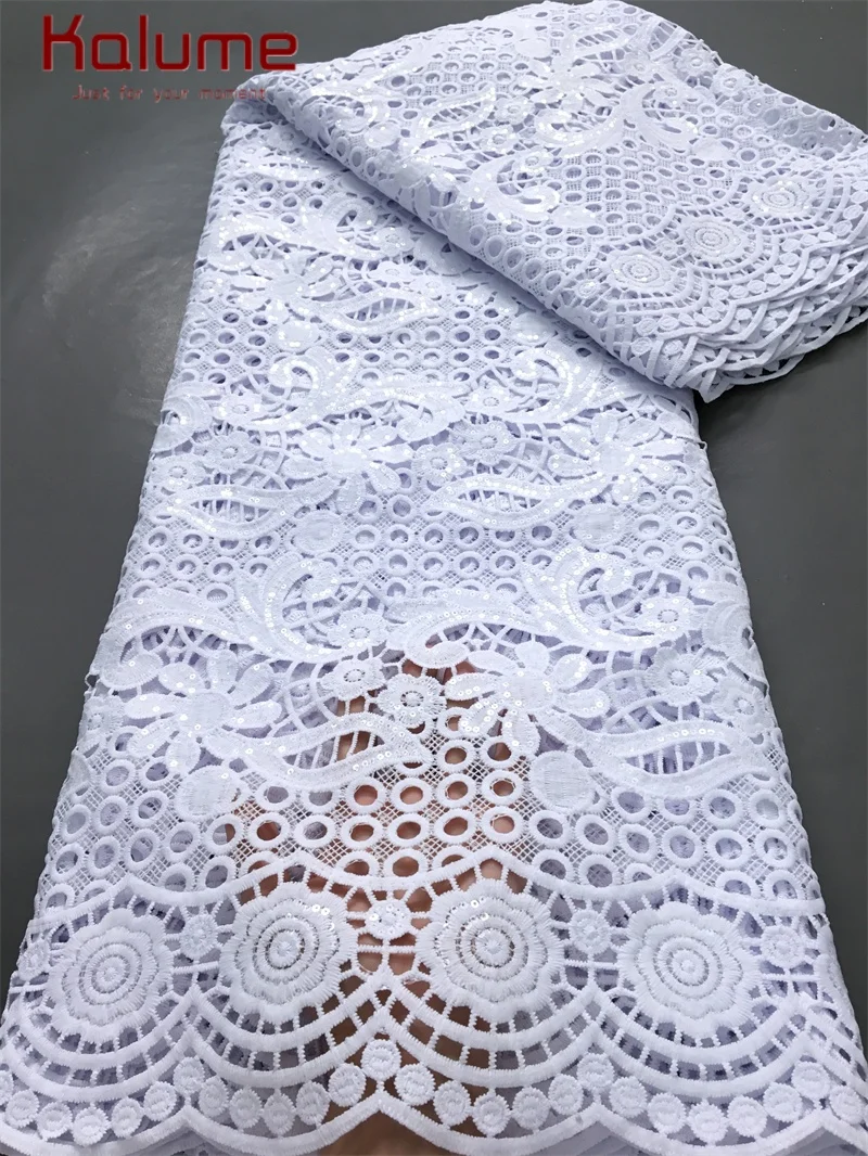 5African Lace Fabric
