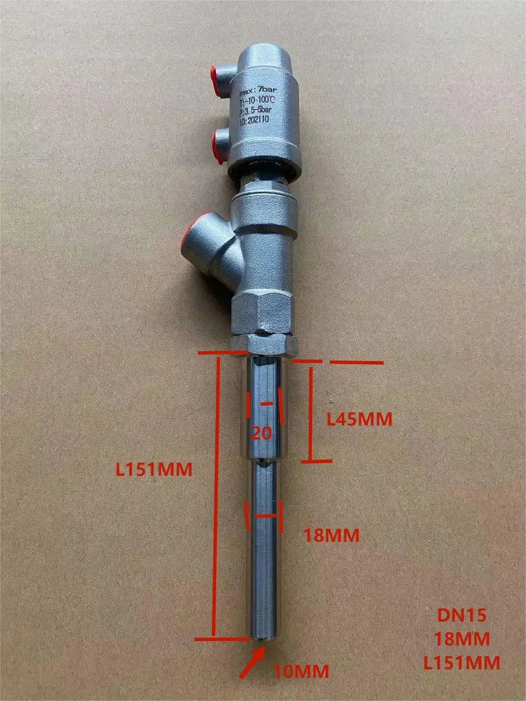 DN15 18MM L151MM