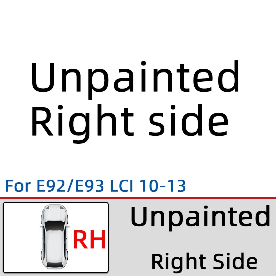 10 Unpainted RH