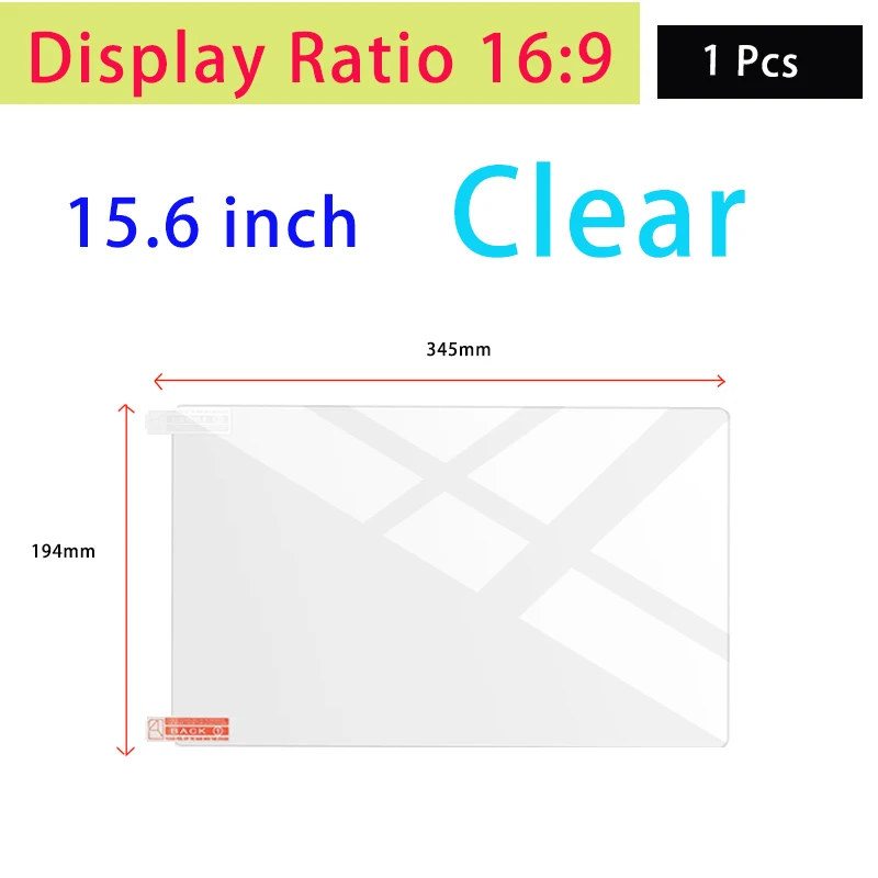15 Clear 345x194mm