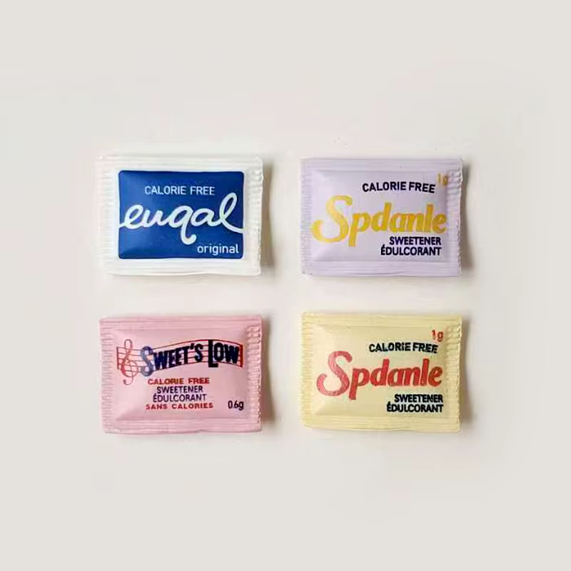4 sugar packs