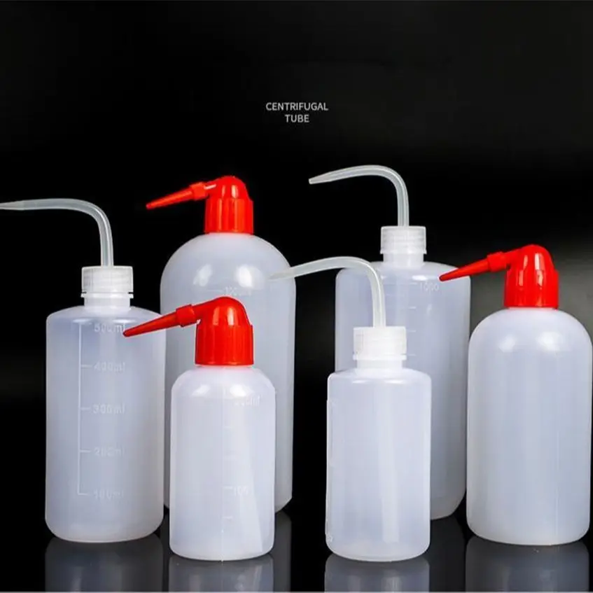 250ml 500ml Long Opening Tattoo Green Soap Laboratory Water Clean Washing Wash Squeeze Diffuser Bottle Tattoo Accessories