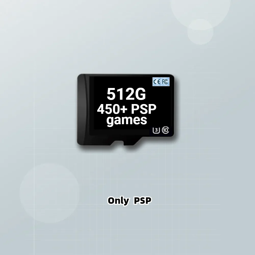 512G 450 PSP GAMES