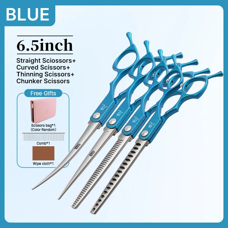 4pcs blue