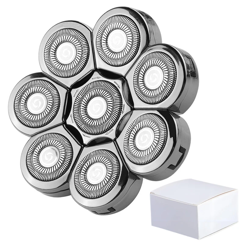 8 Blades Head Silver