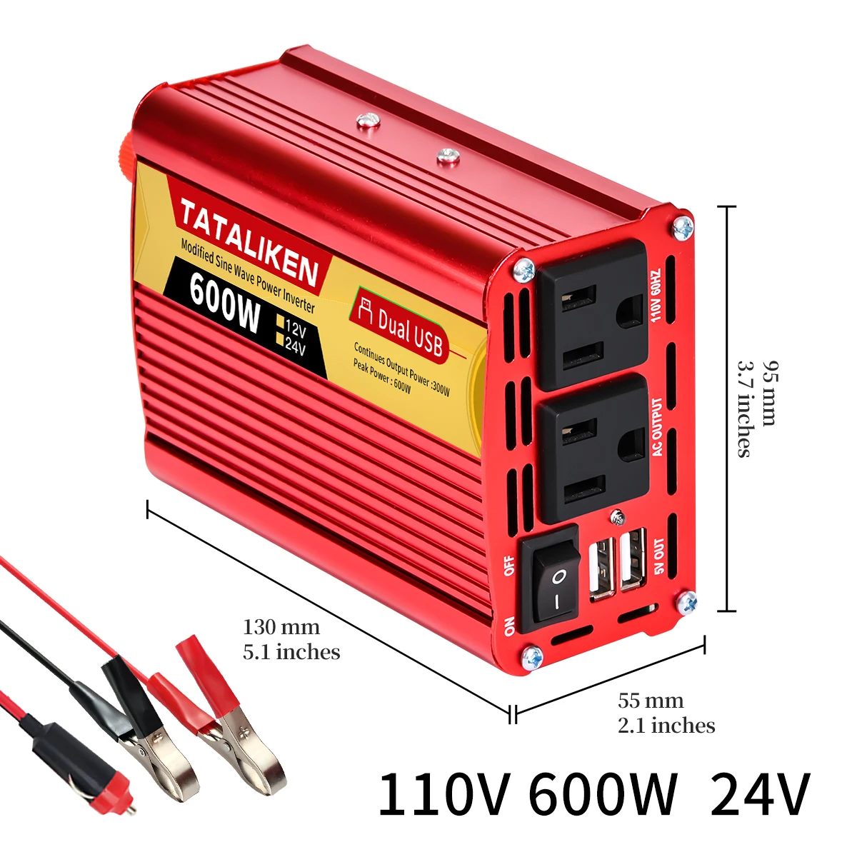 24V 600W 110V 60HZ