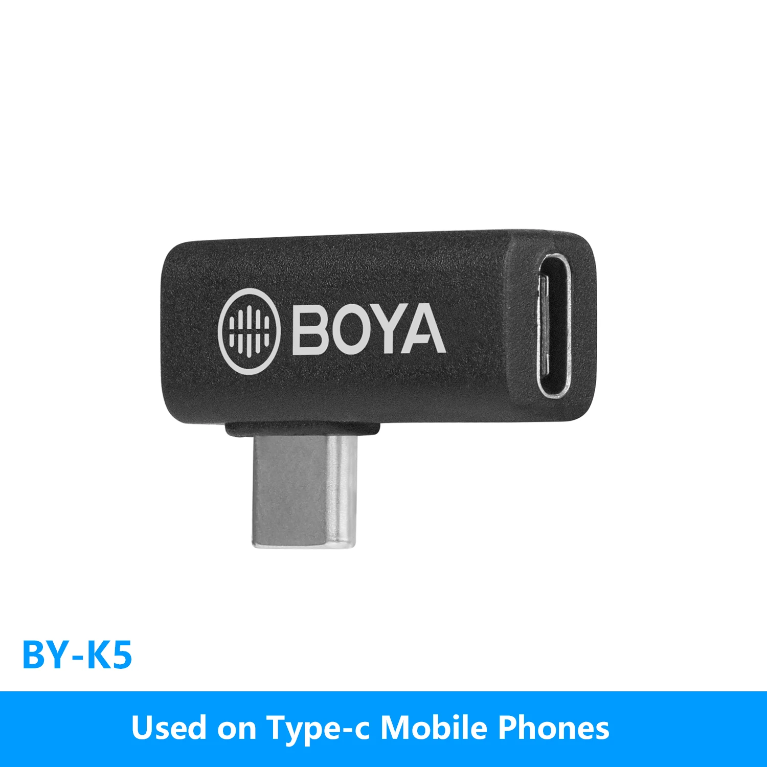 BOYA BY-K1-K9 3.5mm TRS to Lightning/Typec iPhone Android Phone Audio for Microphone Adapter Cable Accessories 0.06m Data Line