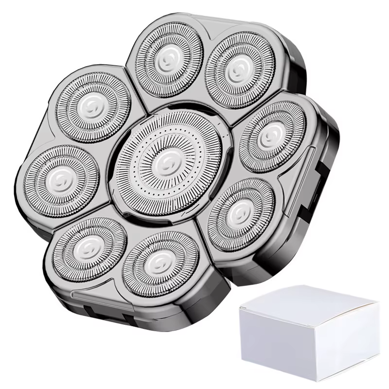 9 Blades Head Silver