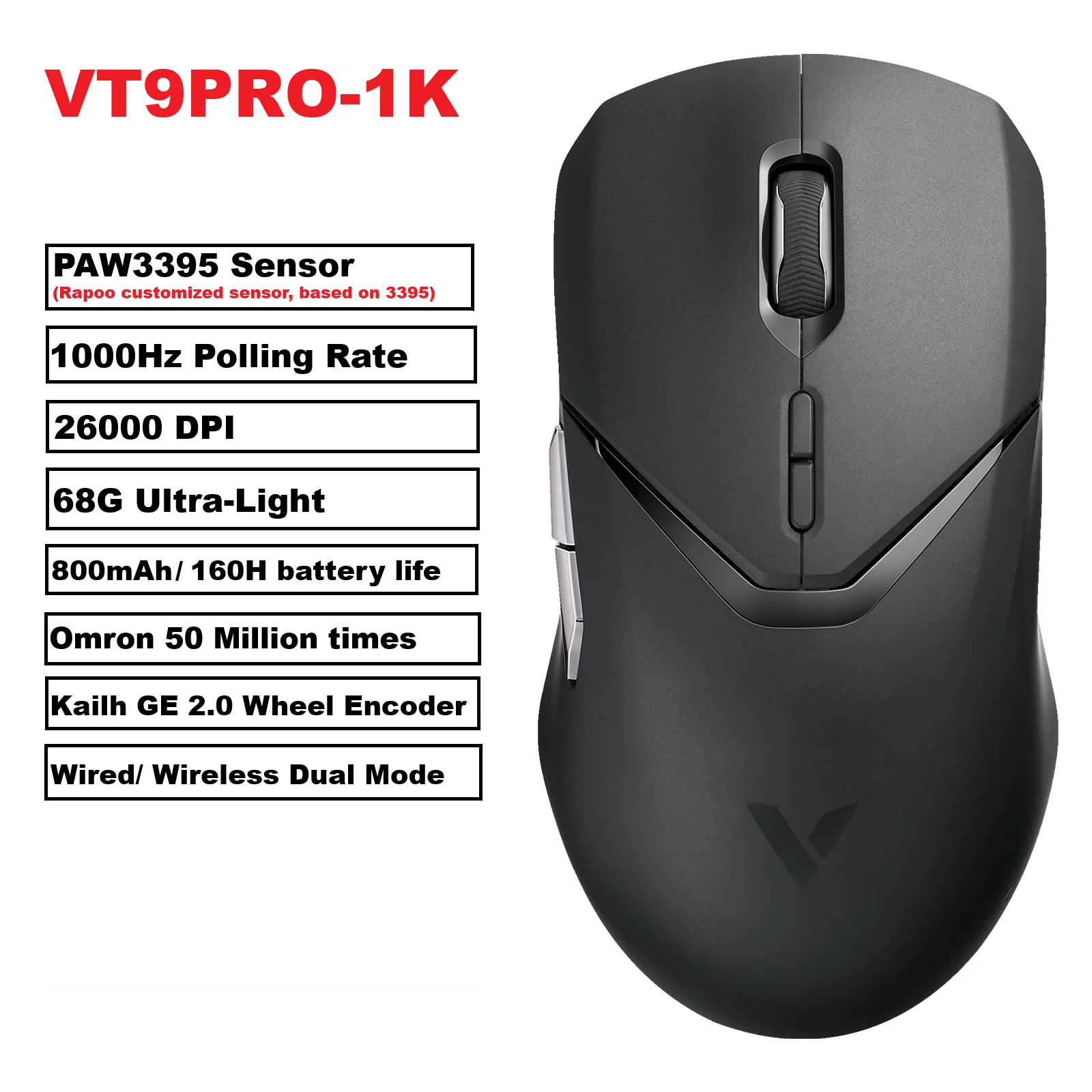 VT9PRO 1K Black