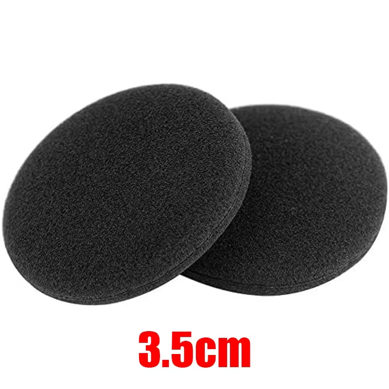 30/20/10PCS Headphones Replacement Memory Foam Ear Pads Sponge Cushion Covers Earphone Protective Sleeve 35/45/50/55/60mm