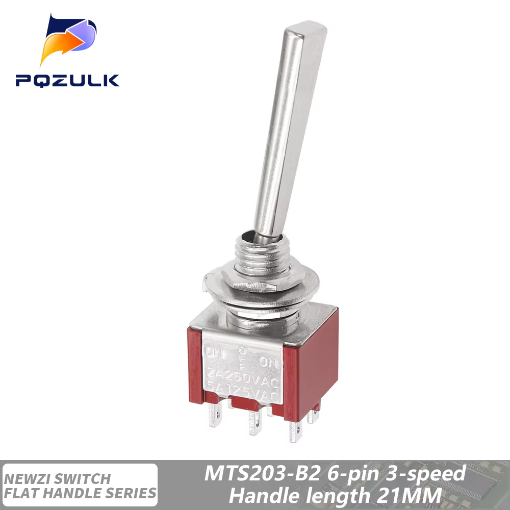 6P 20.5mm ON-OFF-ON