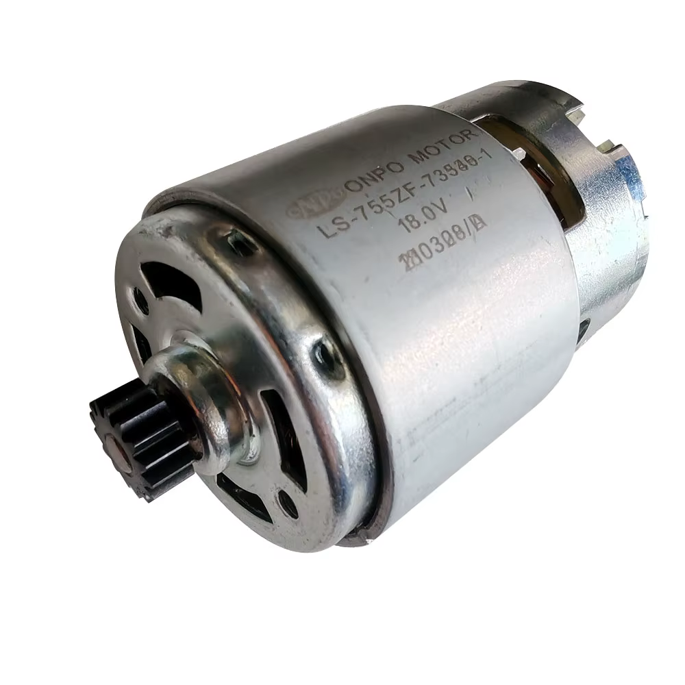 ONPO.LS-755ZF-73536-1,18V 15Teeth DC Motor For BLACK&DECHER  H113MM Electric Drill, Electric Screwdriver