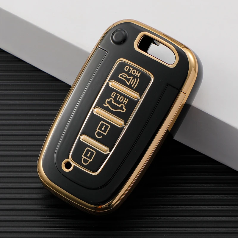 4 Buttons Black