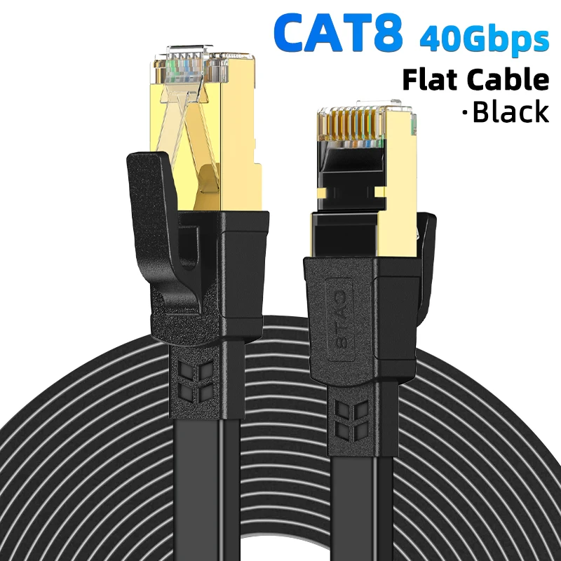 PVC-Flat Cable-Black