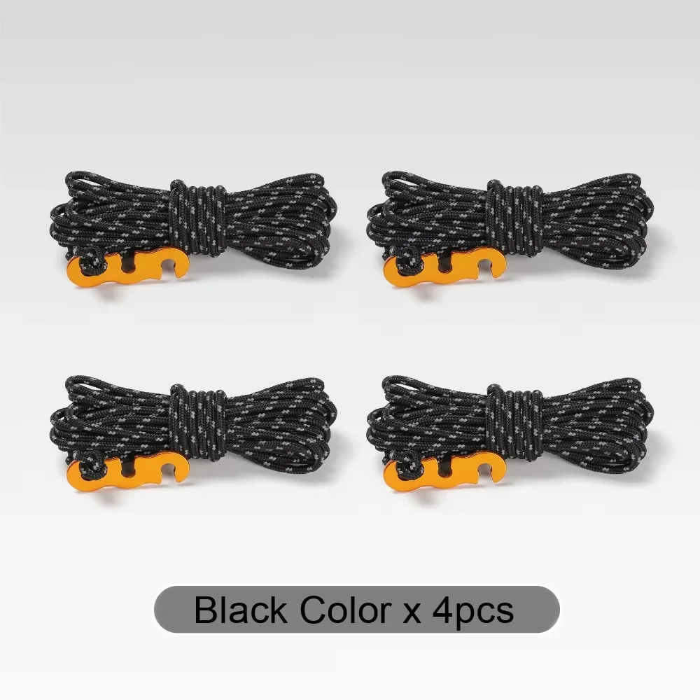 black-4pcs-4m