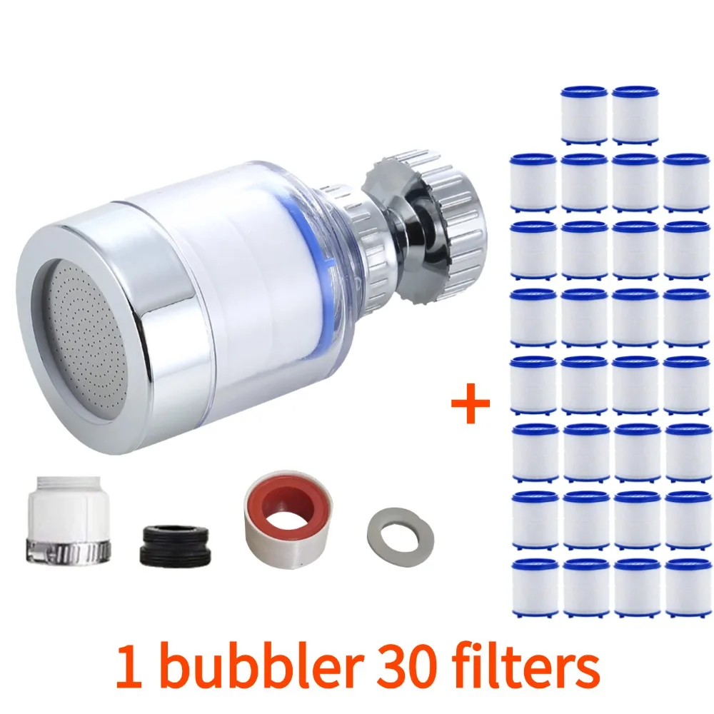 1 bubbler 30 filters
