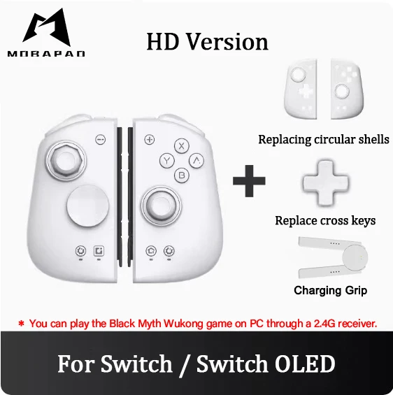 White-Charging Grip