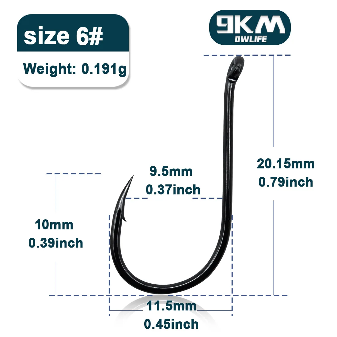 Size-6 Gap-9.5mm