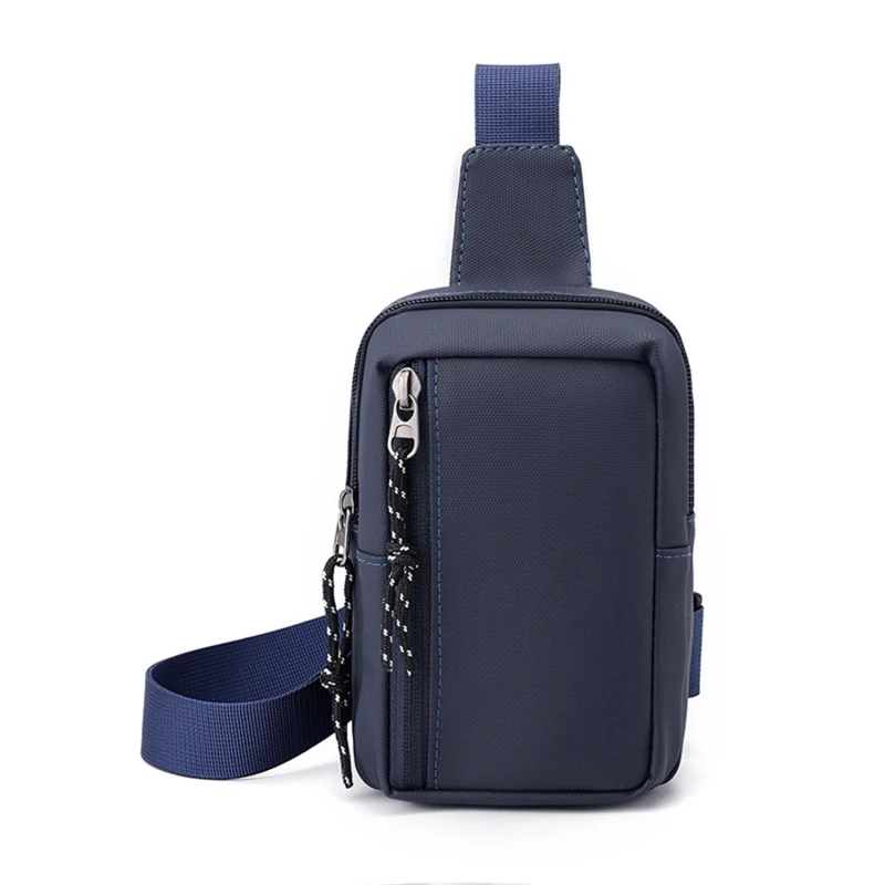 Men Chest Bag Sports Shoulder Body Bag Oxford Fashion Man Side Sling Crossbody Bag For Male Casual Handbag Travel Phone Bags