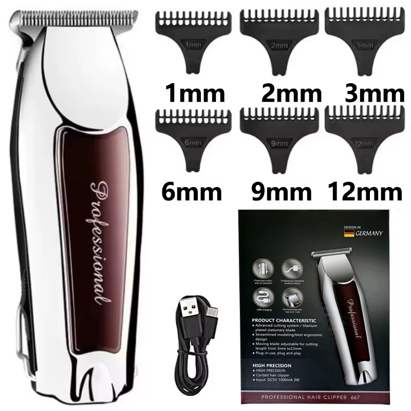 6 combs With box