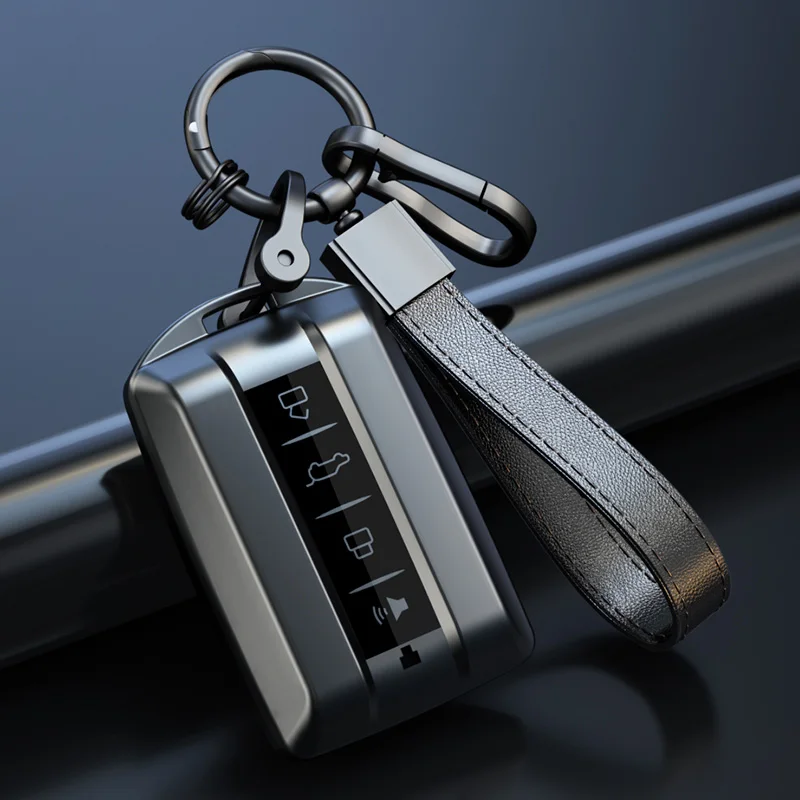 grey keychain