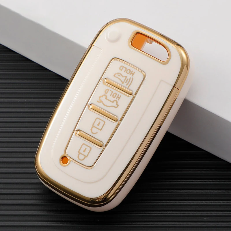 4 Buttons White