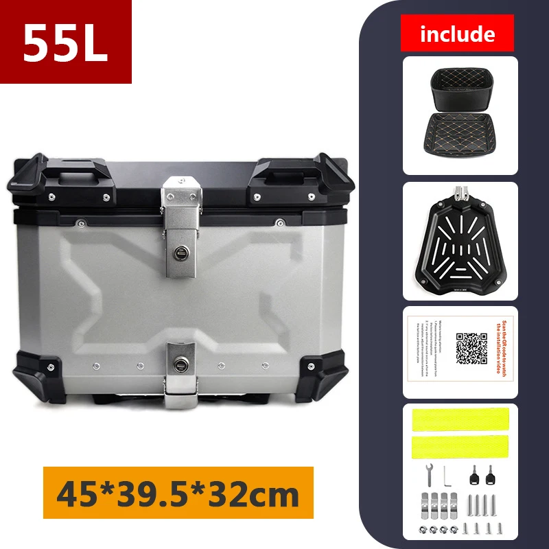 55L B Silver