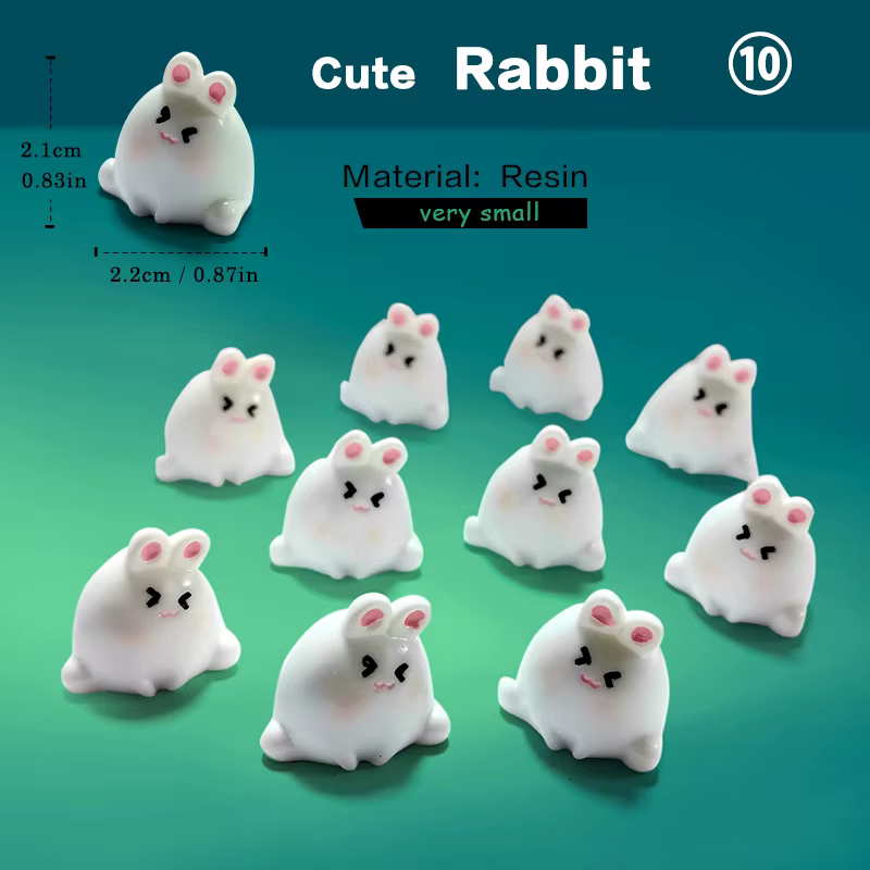10pcs Fat Rabbit-B