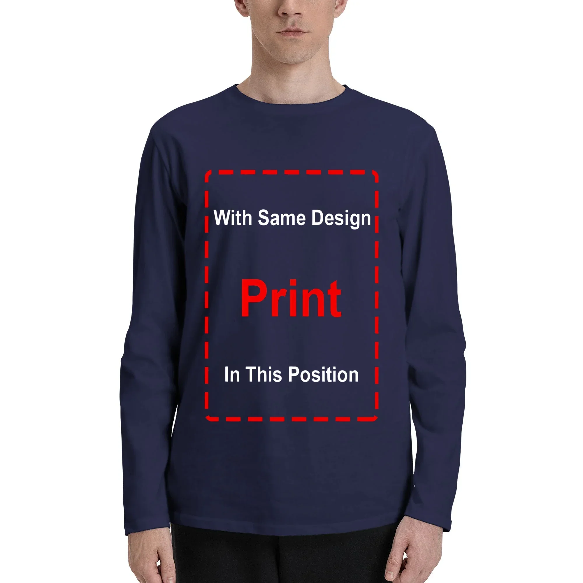 Navy Blue long T