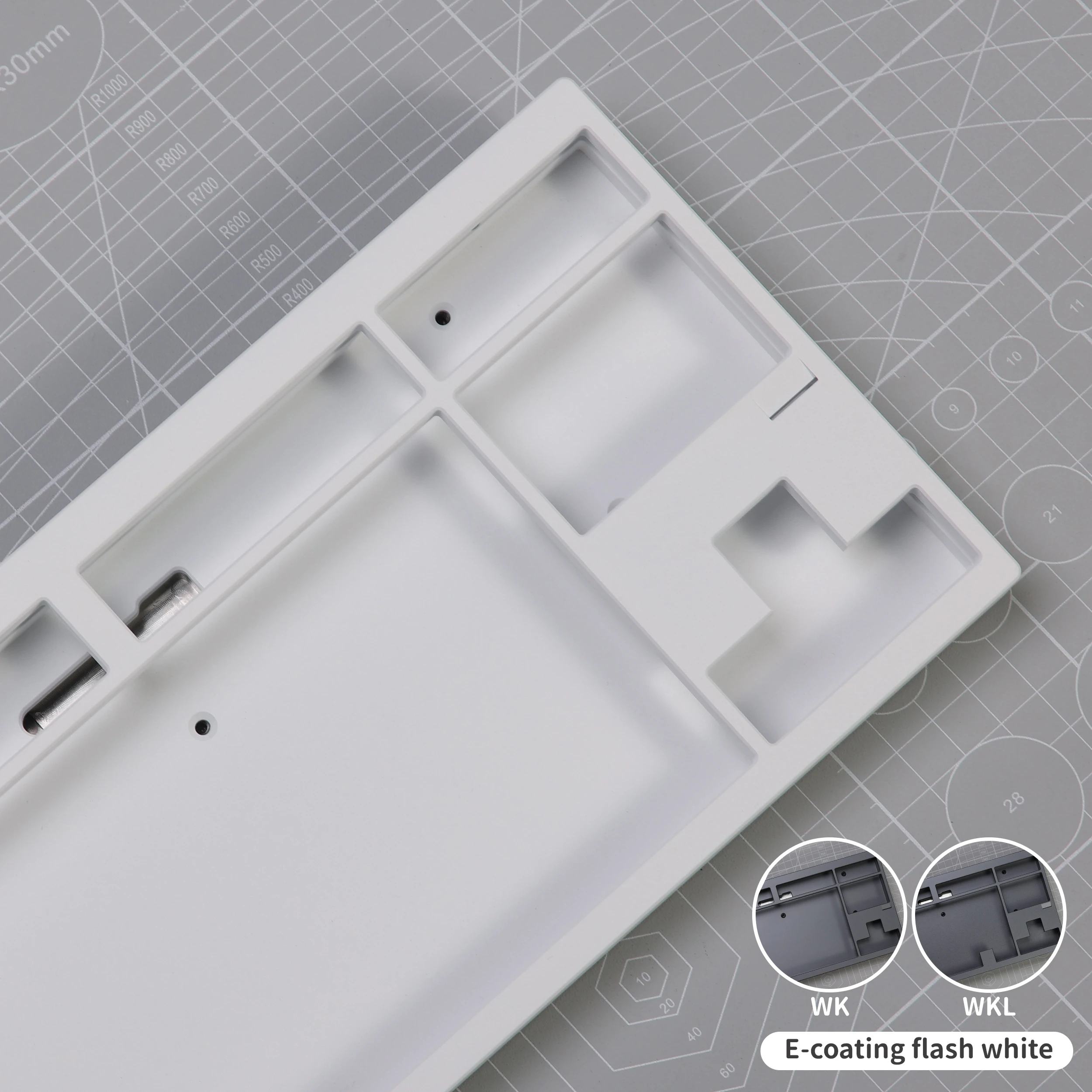 E-coating flashwhite