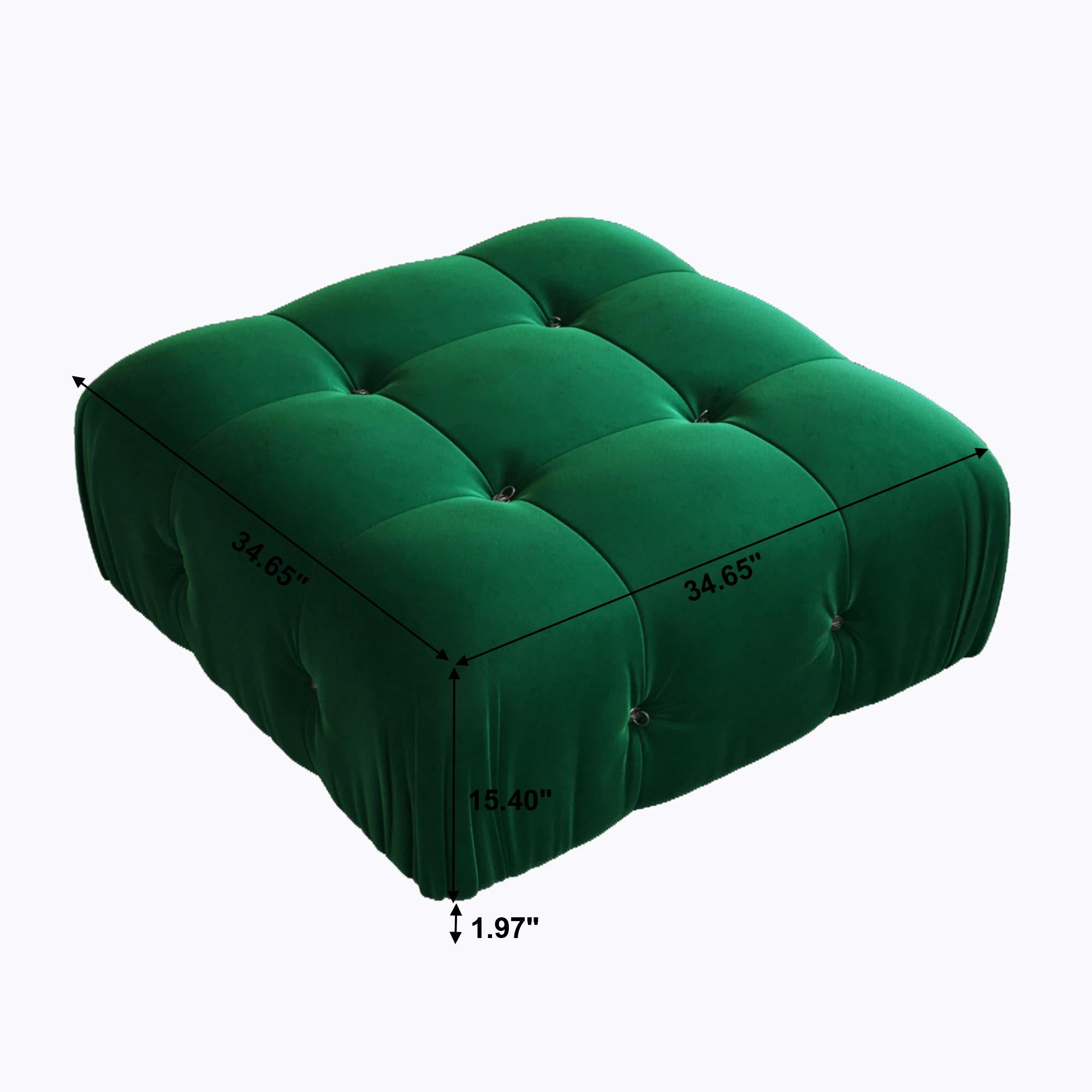 green-ottoman