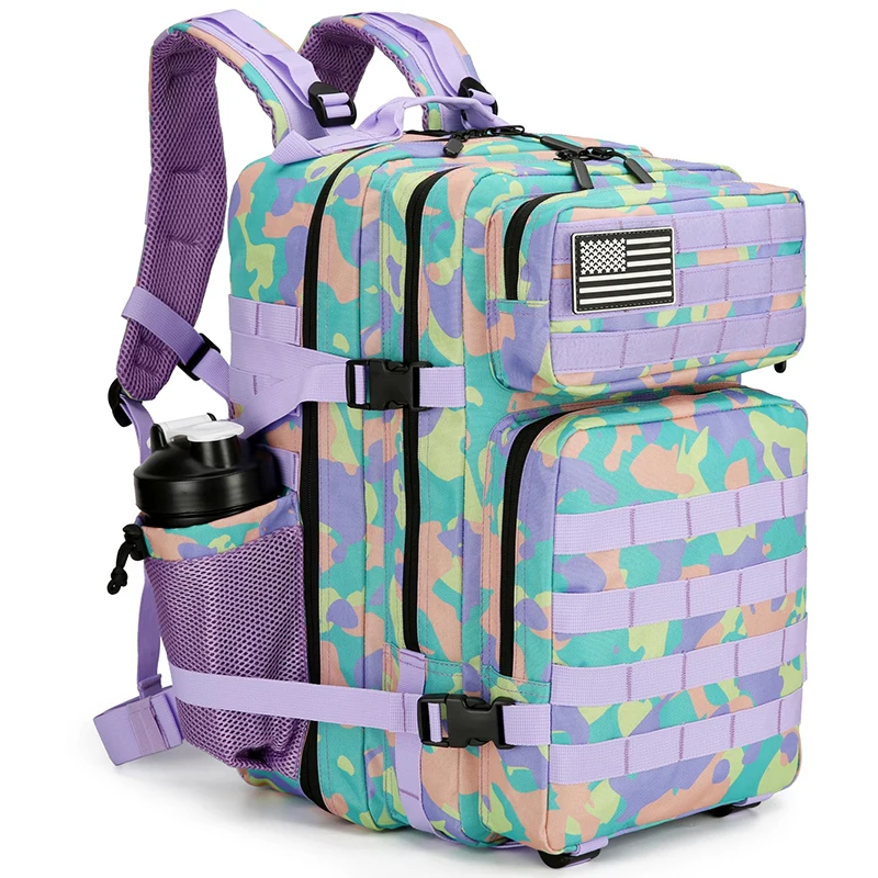 Purple green yellow