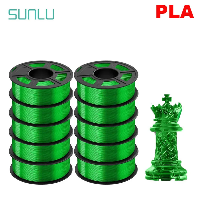 PLA Clear green
