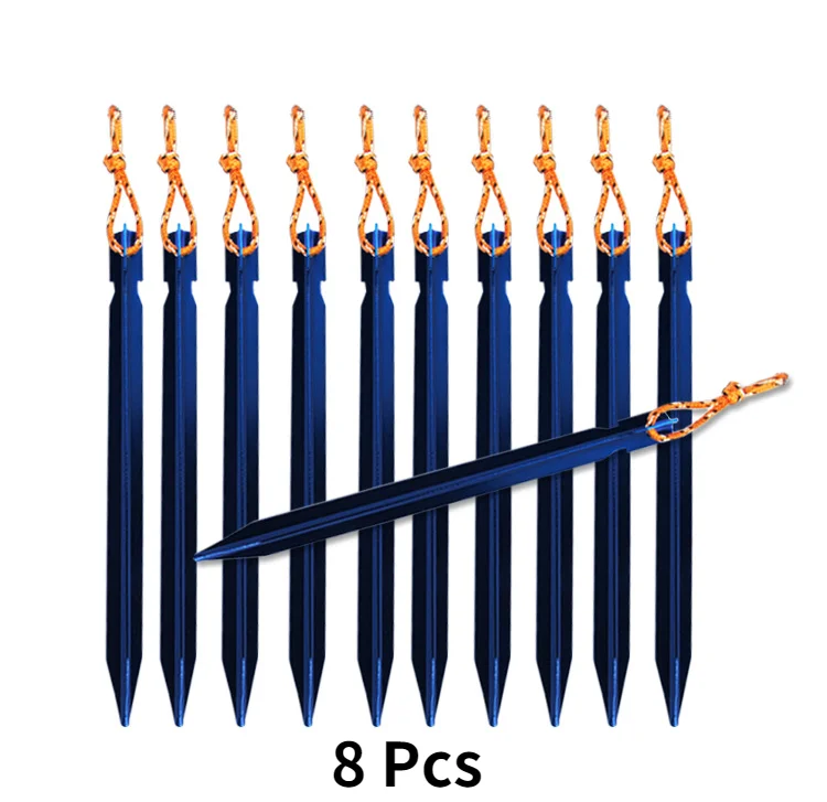 Blue 8pcs