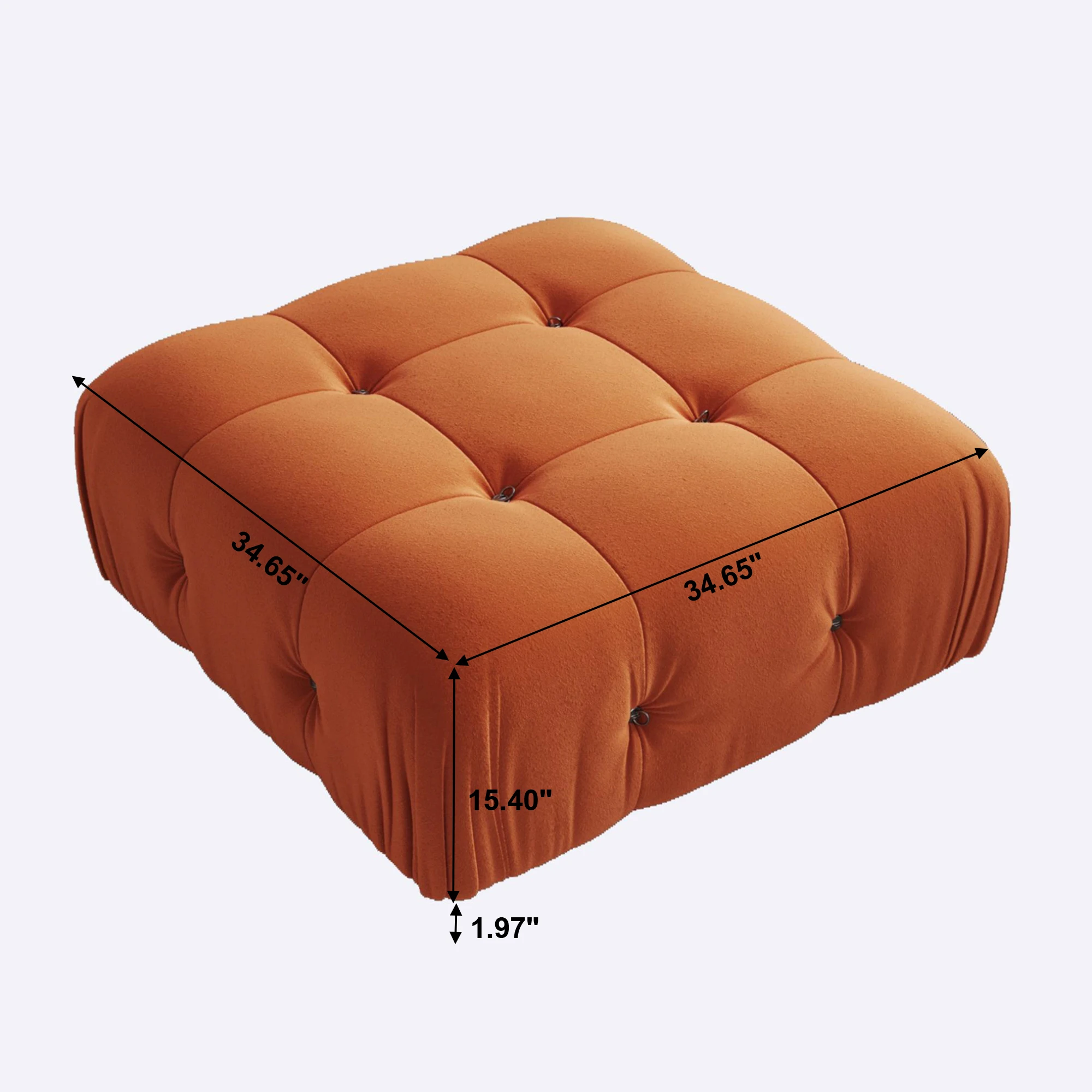 orange-ottoman