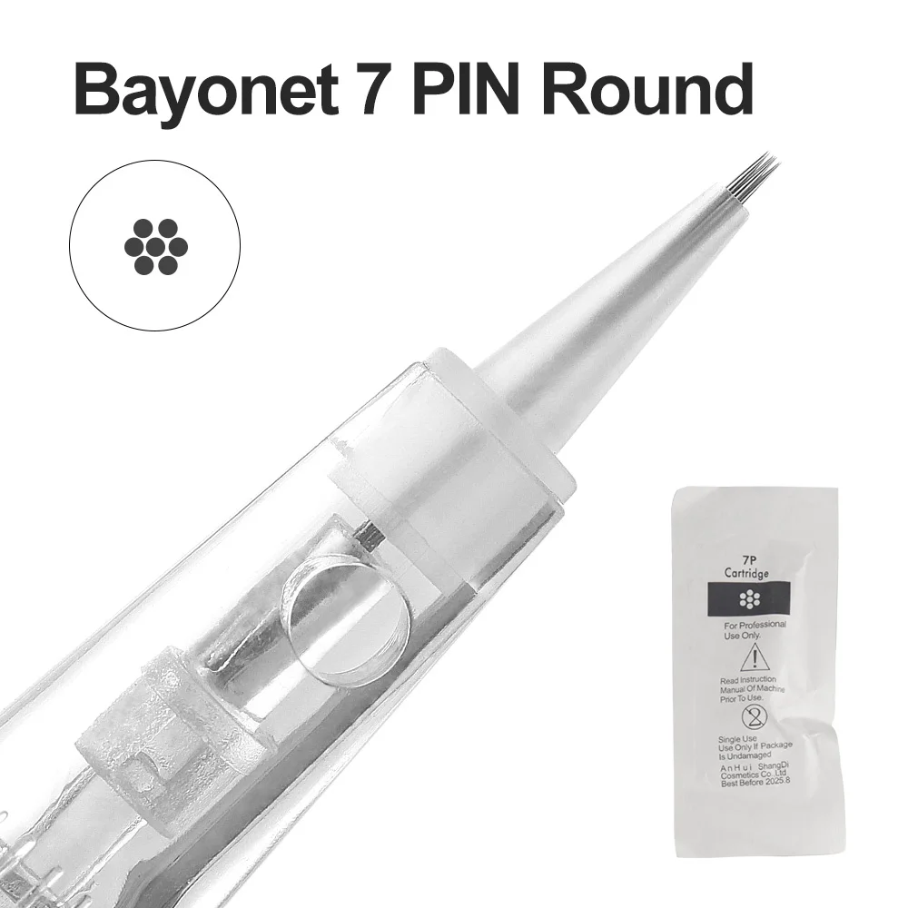 Bayonet Cartridge Needles for Microblading Permanent Tattoo Machine 1P 3P 3FP 5P 5FP 7P 7FP Disposable Tattoo Eyebrow Needles