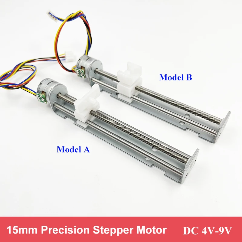 Long Stroke DC 5V 2-phase 4-wire Stepper Motor Precision 90mm Micro  Linear Actuator  DIY Laser Printer Engraving machine
