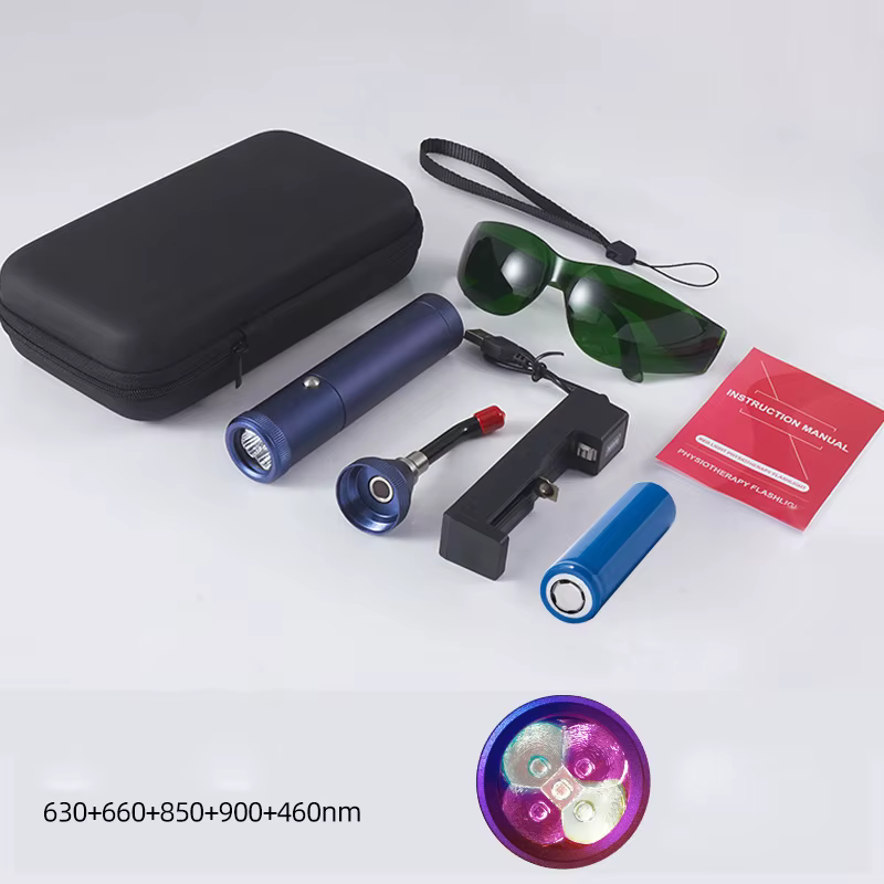 Portable Red Light Infrared Therapy Device Sore Canker Lip Therapy Handheld Removable Oral Physiotherapy Wand Health Pain Relief