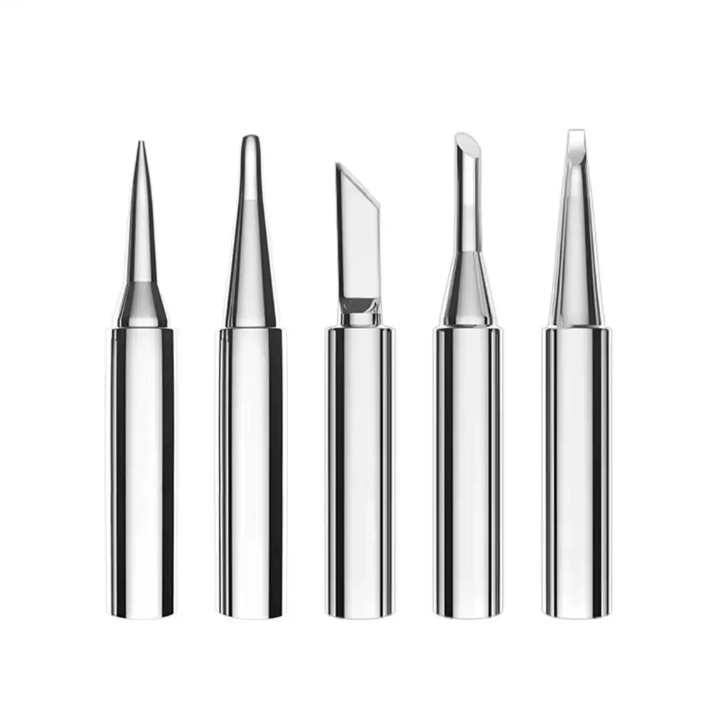 5Pc I+B+K+2.4D+3C Soldering Iron Pure Copper 900M Soldering Iron Head Set Inside Hot Bare Copper Electric Soldering Iron Tip Set