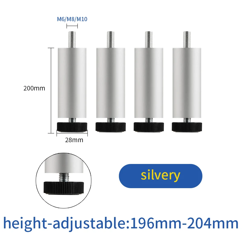 Silver20cm M6 M8 M10