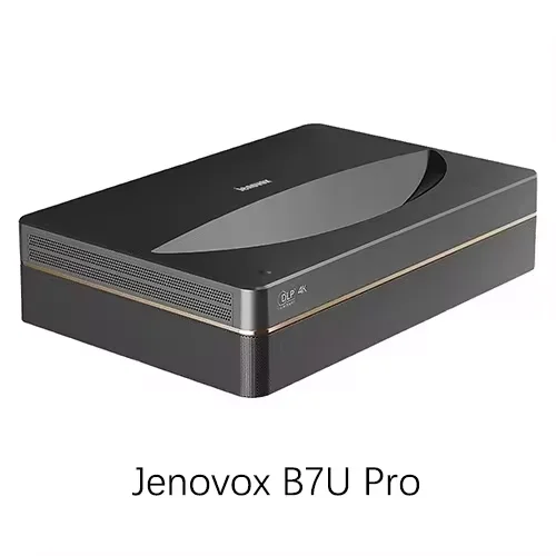 Jenovox Produce by Changhong B7U Pro 3700 ANSI Lumens 4K Laser Projector Home Theater Short Focus 3D Beamer Android Smart TV