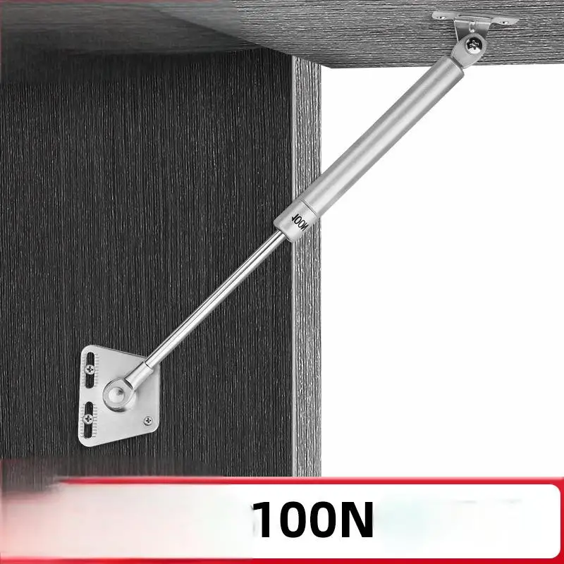 Cabinet Hinge 100N Furniture Pneumatic Support Rod Up-Flip Door Hydraulic Rod Air Pressure Rod Telescopic Buffer Air Support