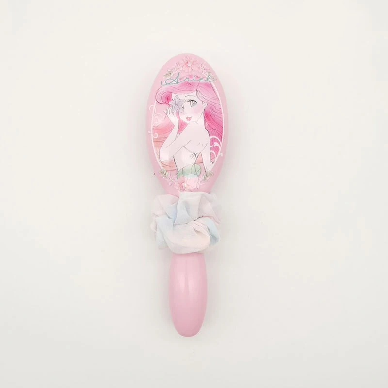 Disney Princess Air Cushion Massage Combs Ariel Jasmine Cartoon Figure Hair Rope Hair Brush Hairdressing Tool Children Girl Gift