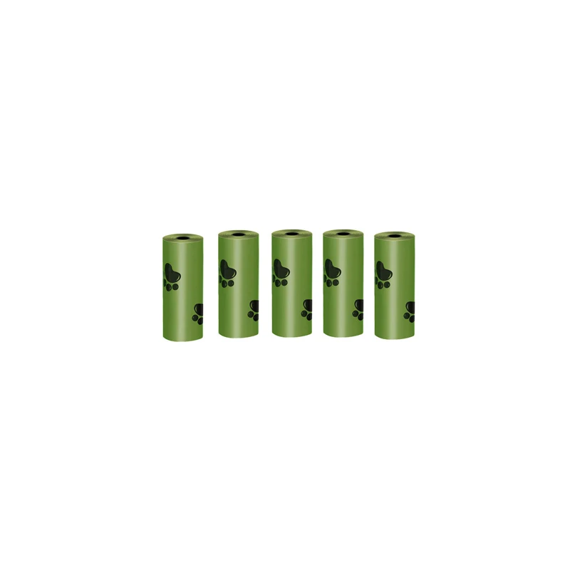 5 rolls of garbage