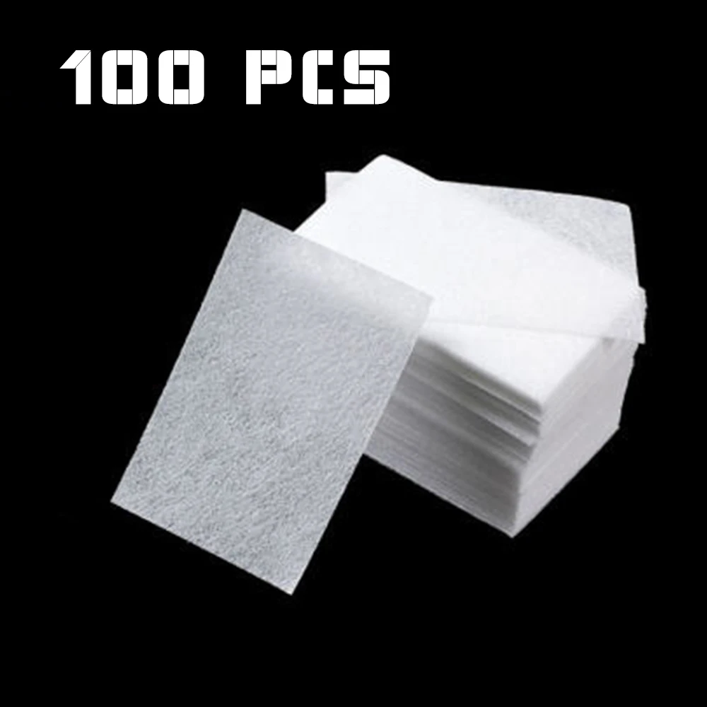 500PCS Nail Polish Remover Lint Free Nail Wipes Super Absorbent Gel Nail Polish Remover Cotton Pads for Acetone Nail Remover