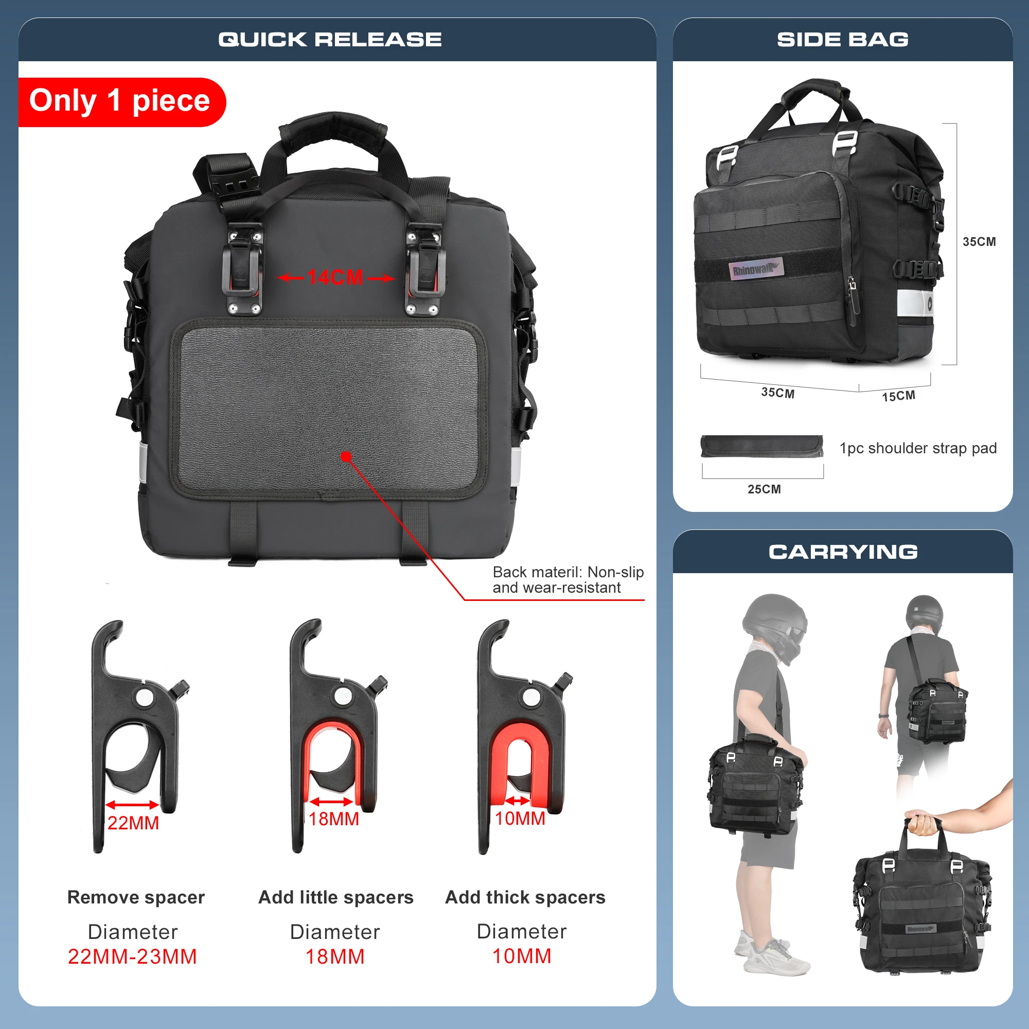 20LBlack-1pc