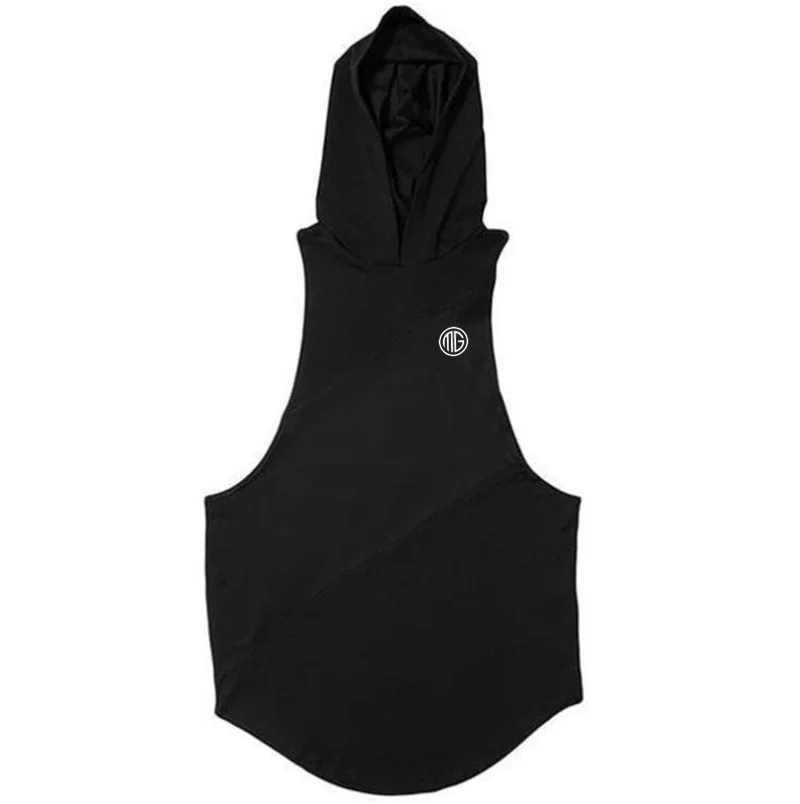 black hooded